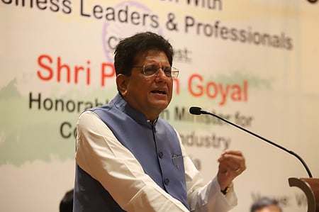 Commerce and Industry Minister Piyush Goyal 