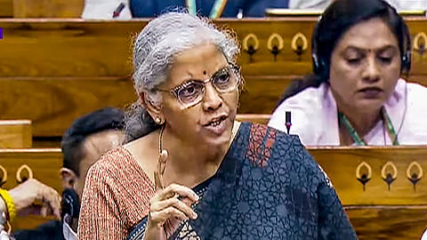 Union Finance Minister Nirmala Sitharaman
