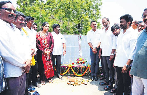 Gottipati urged people to embrace new technologies and said each rooftop solar unit can generate around 300 units of electricity. 
