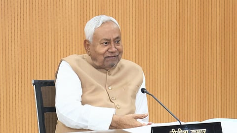 Bihar Chief Minister Nitish Kumar held his last cabinet meeting on Tuesday.