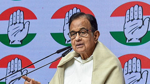 Congress MP P Chidambaram