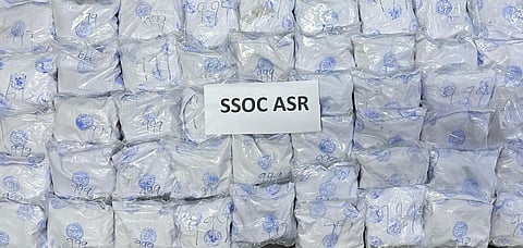 Acting swiftly, the SSOC Amritsar unit team intercepted them near Mahal Bypass in Amritsar and recovered 64.62 kg heroin from their possession, he added.