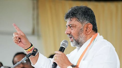 Deputy CM and KPCC President DK Shivakumar 