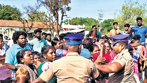 Over 100 police personnel have been deployed in Kulathuvaipatti to prevent further clashes, the police said 