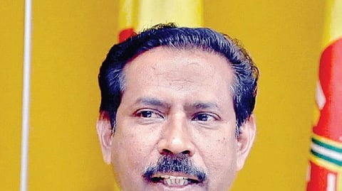 TDP State president  and Gajuwaka MLA Palla Srinivasa Rao 