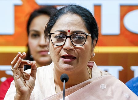 Delhi CM Rekha Gupta. 