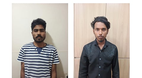 Arrested accused