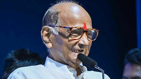 NCP (SP) president Sharad Pawar.