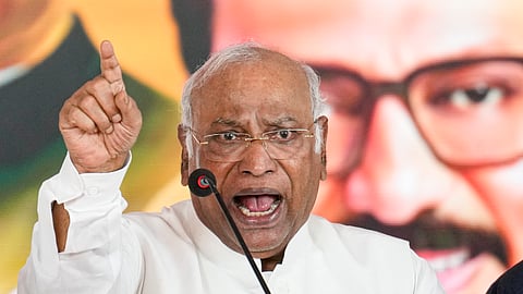 Congress President Mallikarjun Kharge
