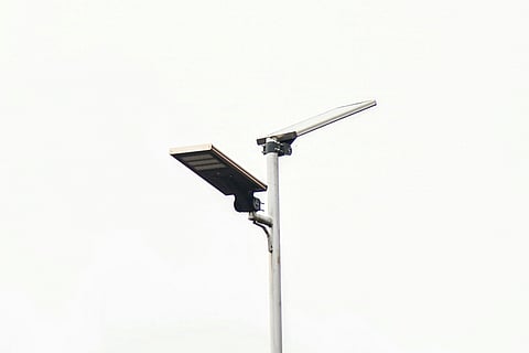 Street light , solar street light