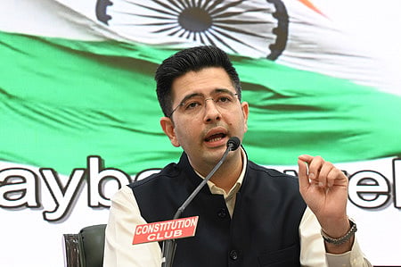 Rajya Sabha MP Raghav Chadha.