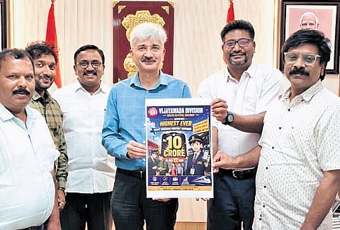 Vijayawada Division records Highest-Ever Monthly Ticket Checking Earnings of  Rs 10 Crore in Just 22 Days. 