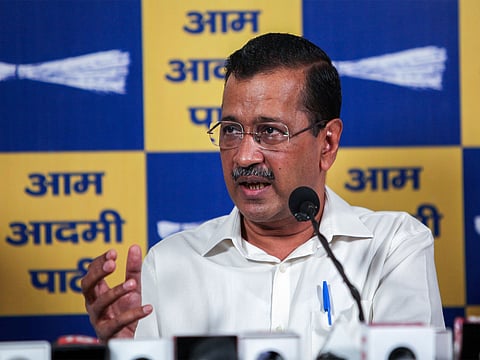 AAP leader Arvind Kejriwal 