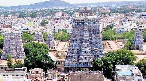 Meenakshi Sundareswarar temple 