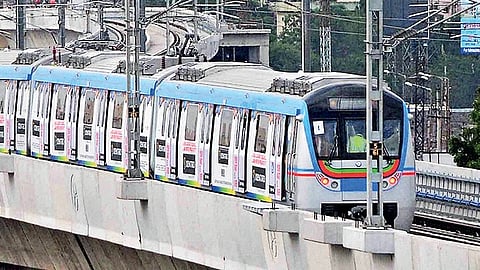 Bengaluru metro image used for representation