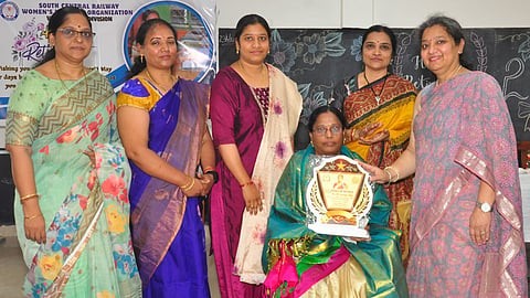 Farewell Function Held in Honour of Headmistress Smt. V. Swaroopa Rani at Jack & Jill E M School.