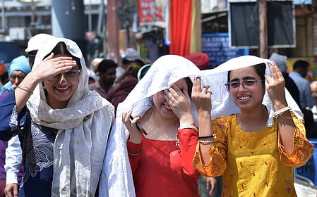 IMD said some districts in southern Telangana may experience relatively warmer conditions.