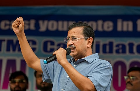 AAP national convener Arvind Kejriwal.