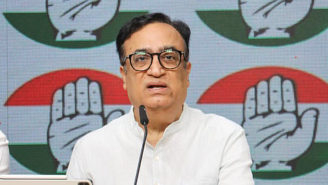 Senior congress leader Ajay Maken 