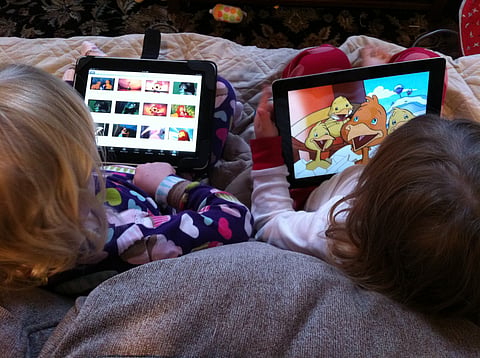 Modern 'iPad kids'