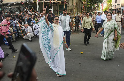 Former West Bengal Chief Minister Mamata Banerjee