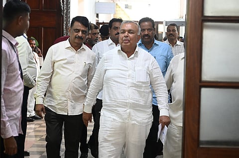Karnataka Transport minister Ramalinga Reddy. 