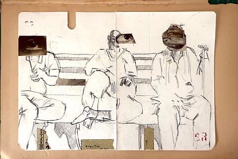 A sketch by Stuart Robertson