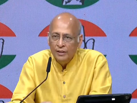 Arrest not first resort: Congress' Abhishek Singhvi as SC grants anticipatory bail to Pawan Khera