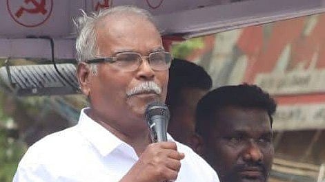 Former CPM state secretary K Balakrishnan.