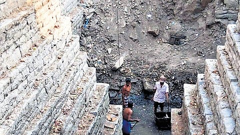 The restoration effort is led by Kalpana Ramesh, founder of the Rainwater Project, who has been working to revive traditional water systems across Telangana.