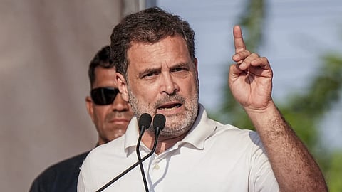 Congress leader Rahul Gandhi.