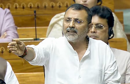 Farmers are suffering, water goes to Bangladesh: BJP Nishikant Dubey slams Congress over river pacts