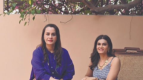 Smitha Reddy and Nagu Reddy, founders of Top Stitch