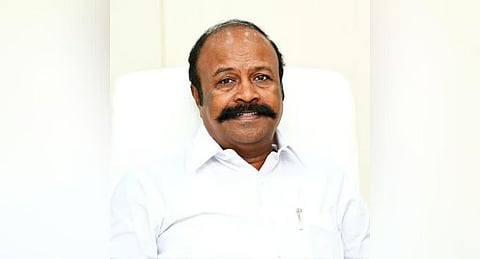 DMK leader, State Co-operatives Minister KR Periyakaruppan.