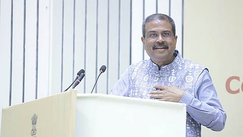 Education Minister Dharmendra Pradhan on Wednesday launched the new guidelines for School Management Committees at Vigyan Bhavan in New Delhi. 