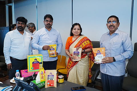 MA&UD Minister P Narayana chaired a review meeting on MEPMA activities 
on Tuesday