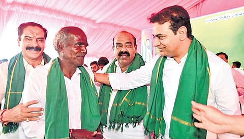 The BRS leader also allegedly used some unparliamentary words against the chief minister, drawing flak from the Congress leaders.