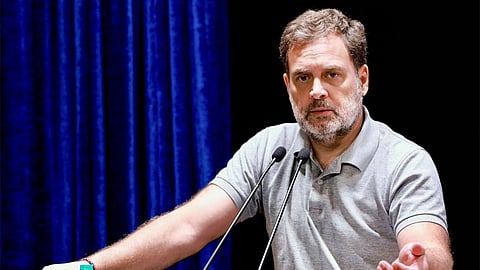 "Sometimes seats are stolen through vote theft, sometimes entire govt": Rahul Gandhi