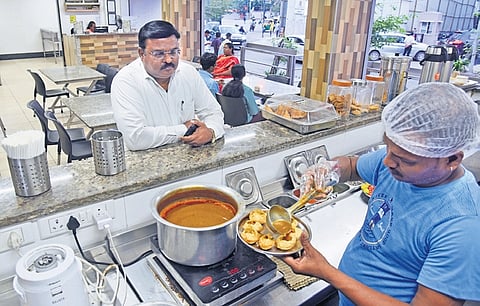Eateries across the city have raised prices by Rs 5 to Rs 12 or up to 10-15% over  the past two months.