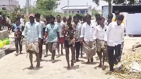 Police took both the accused and those allegedly involved in the public humiliation for questioning to prevent further escalation.