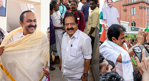 Currently, VD Satheesan, MP KC Venugopal and Ramesh Chennithala are being considered for the CM post.