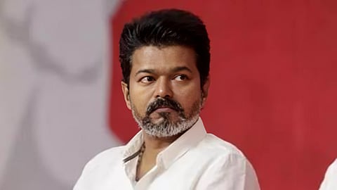 TVK chief and actor-turned-politician Vijay.