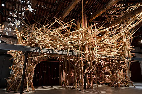 The use of bamboo places a spotlight on the lives and knowledge traditions of India’s tribal and rural communities, especially in the North Eastern states 