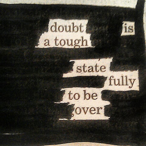 When what remains becomes poetry
