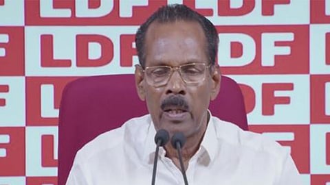 LDF convenor TP Ramakrishnan.