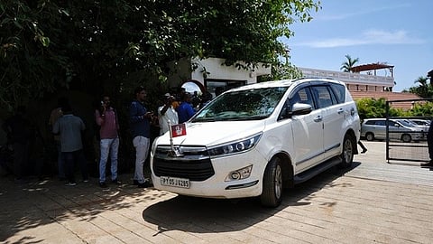 AIADMK MLAs were staying at a resort in Puducherry.