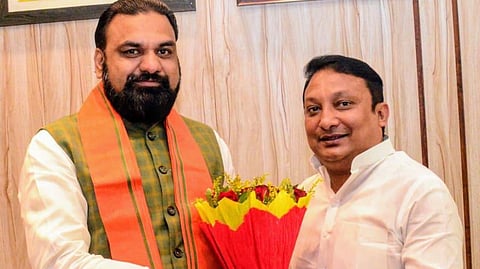 Bihar CM Samrat Choudhary and RJD MLA Faishal Rahman