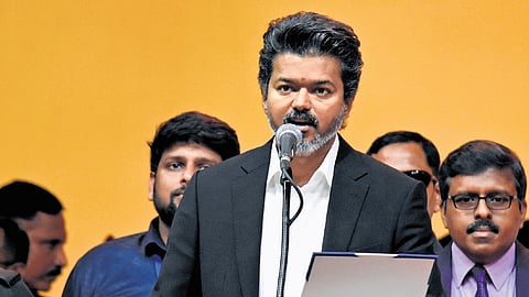 TVK president Vijay