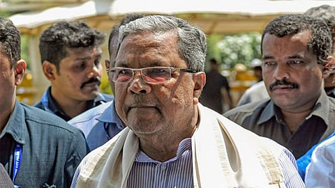 Karnataka Chief Minister Siddaramaiah. 