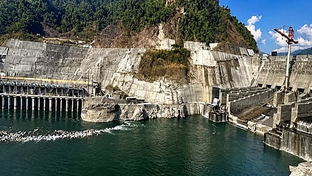 The Subansiri Lower Hydroelectric Project is located on the Subansiri River along the Assam-Arunachal Pradesh border.